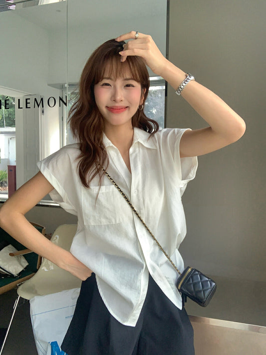 Versatile Texture Cotton Linen Shirt