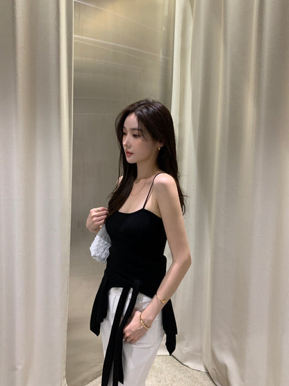 Minimalist Knit Camisole + Jacket Set