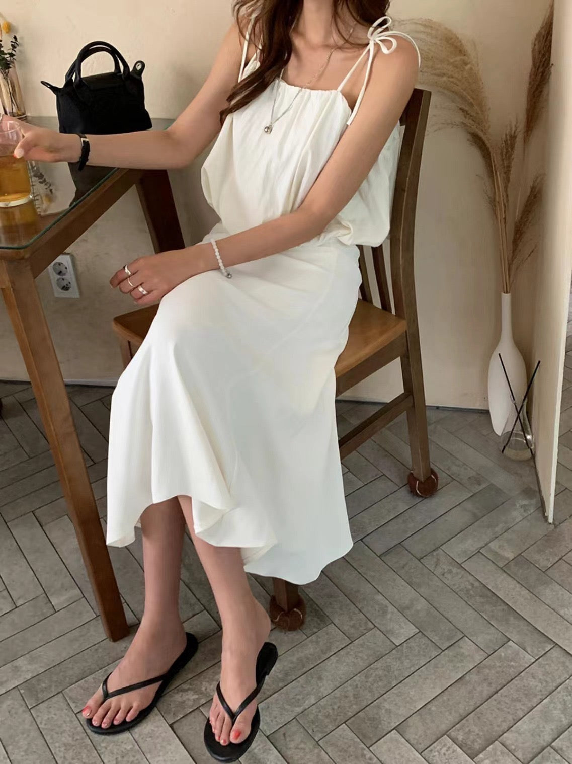 French-style Suspender + Mermaid Skirt Set