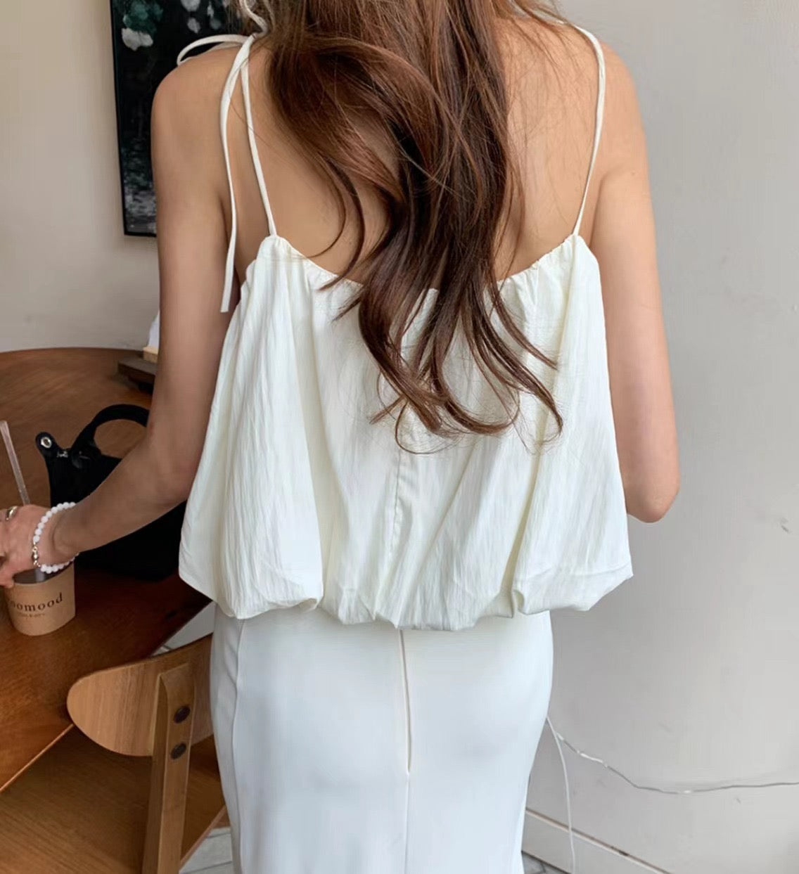 French-style Suspender + Mermaid Skirt Set