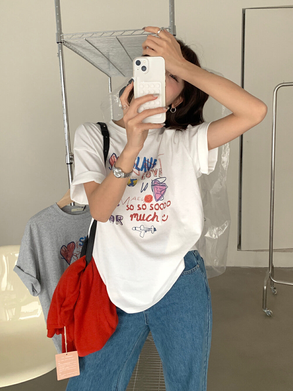 卡通塗鴉趣味T恤