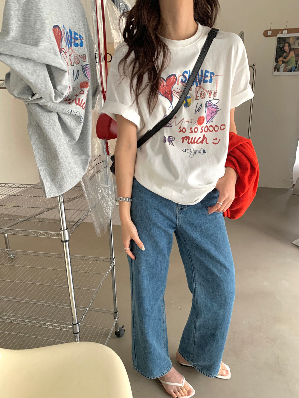 卡通塗鴉趣味T恤