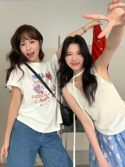 卡通塗鴉趣味T恤