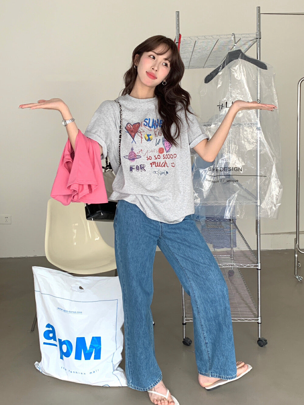 卡通塗鴉趣味T恤