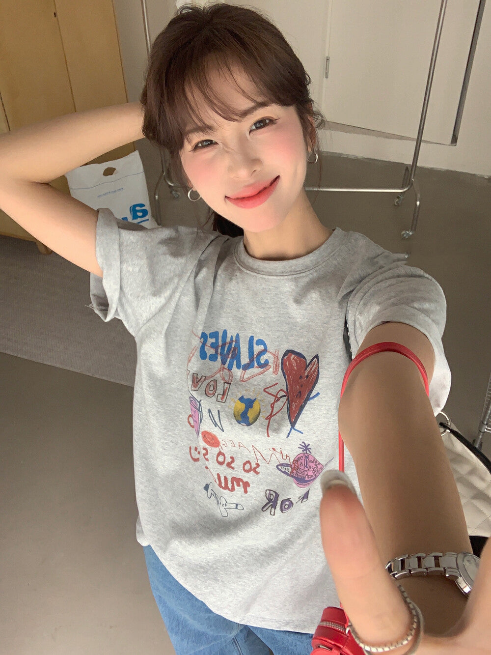 卡通塗鴉趣味T恤