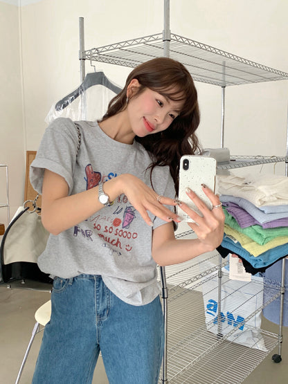 卡通塗鴉趣味T恤