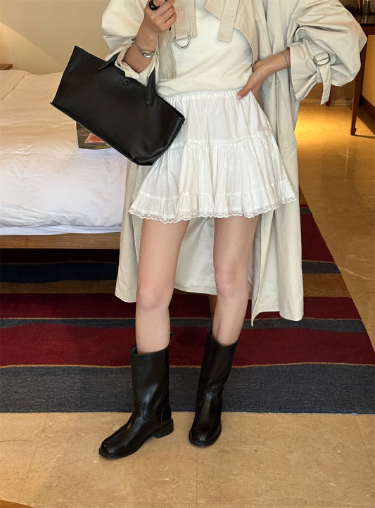 甜美花邊蛋糕蓬蓬裙