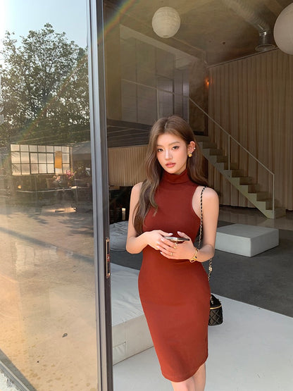 修身顯瘦包臀連身裙