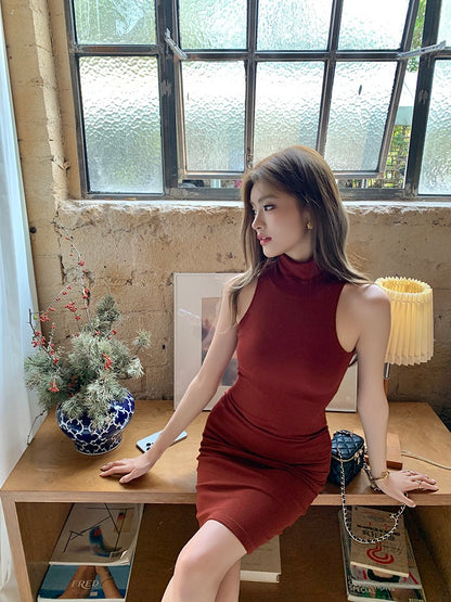 修身顯瘦包臀連身裙