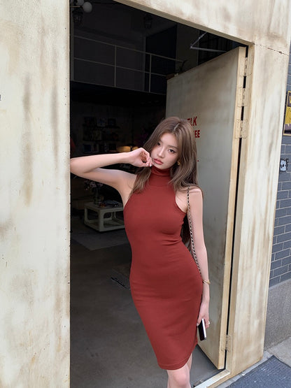 修身顯瘦包臀連身裙