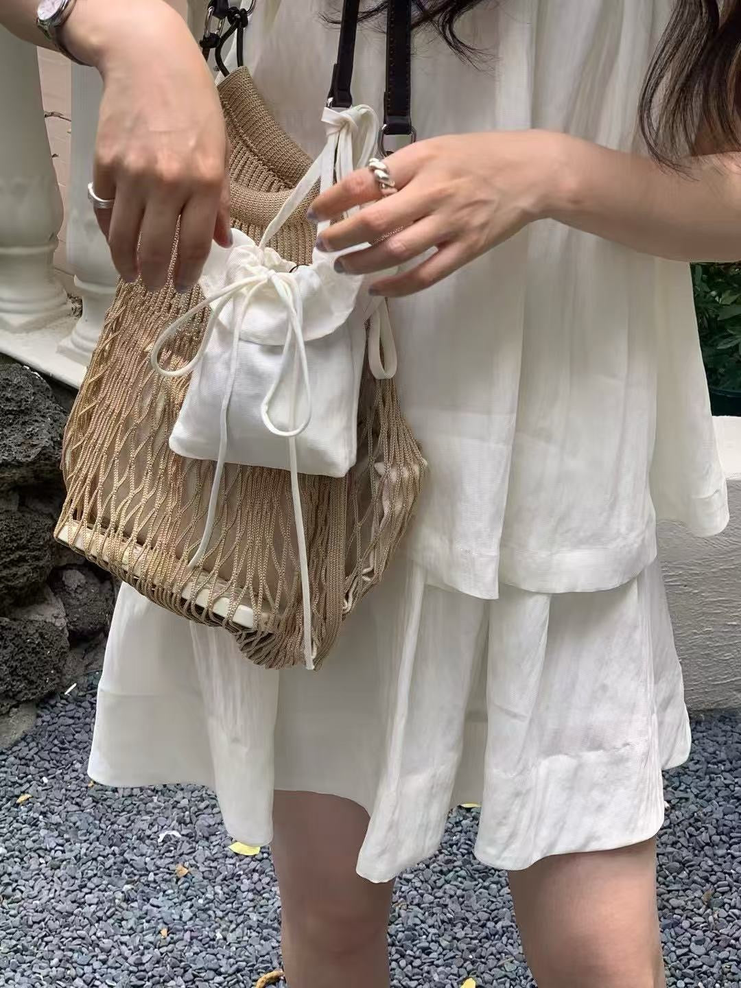 Cute Sleeveless Tank Top + High-Waisted Skirt Set