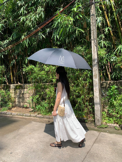 不規則抽繩無袖連身裙