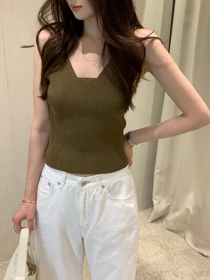 百搭氣質針織背心