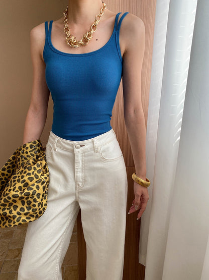 大U領連Pad雙肩帶吊帶