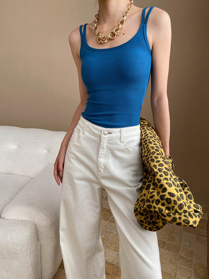 大U領連Pad雙肩帶吊帶