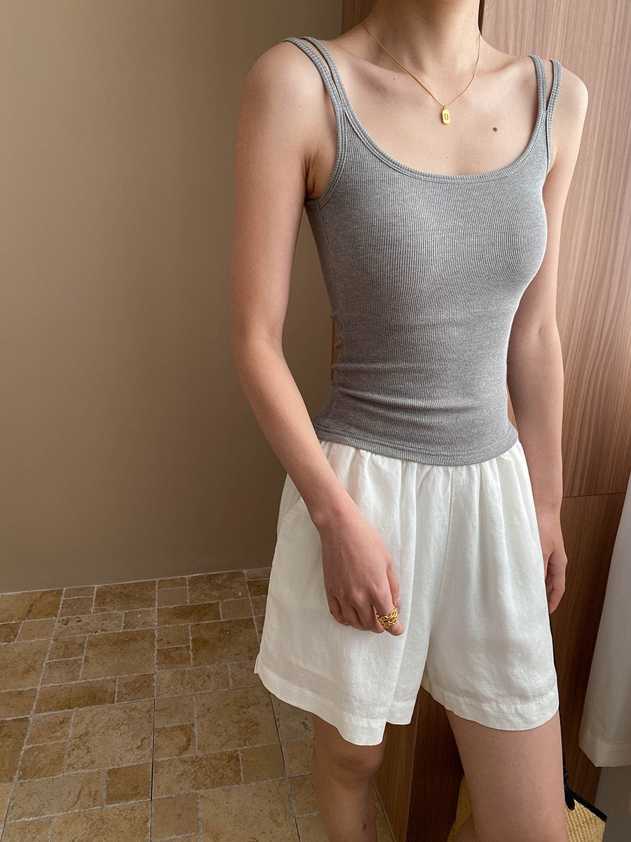 大U領連Pad雙肩帶吊帶