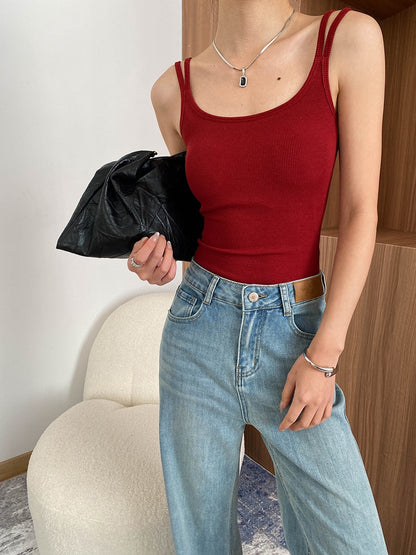 大U領連Pad雙肩帶吊帶