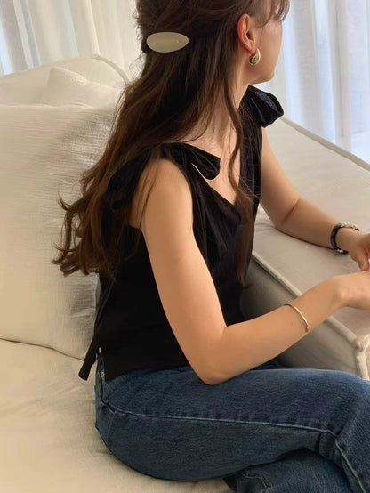 Bow Tie Strap Tank Top