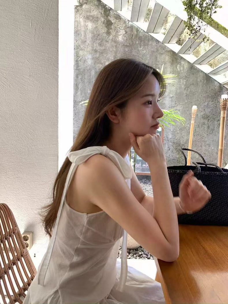 Bow Tie Strap Tank Top