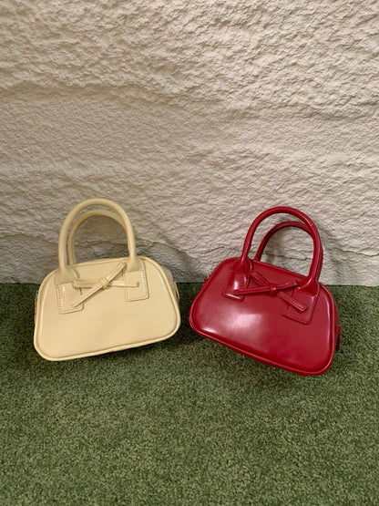 蝴蝶結迷你可愛手提包