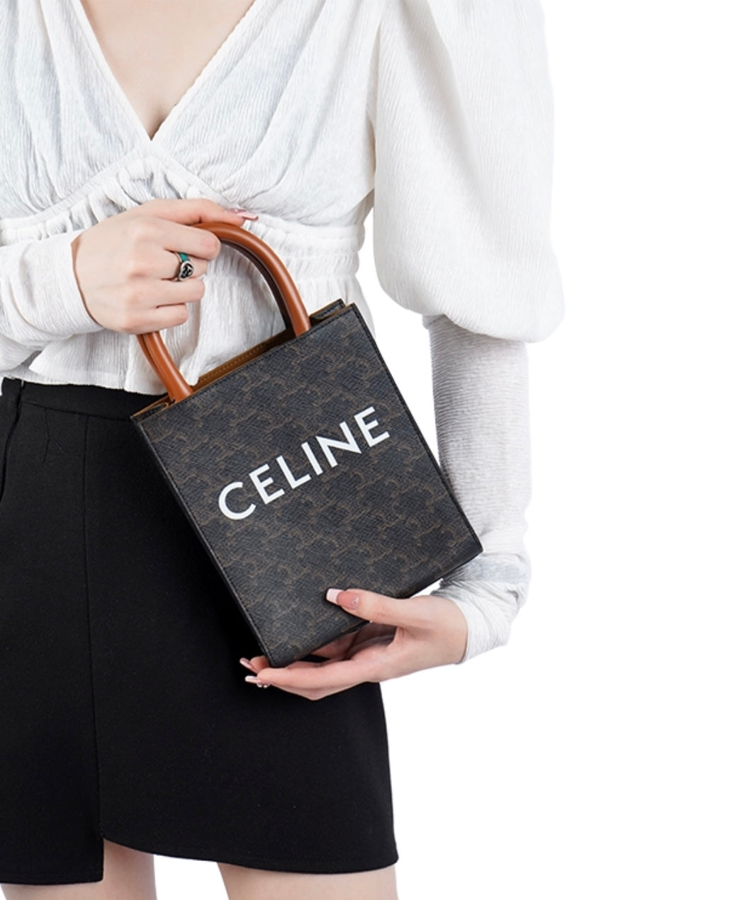 經典老花琴譜托特包