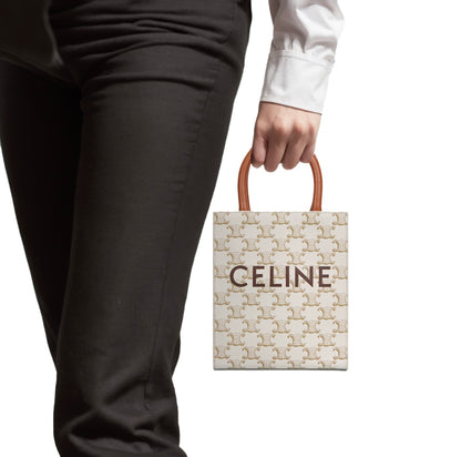 經典老花琴譜托特包