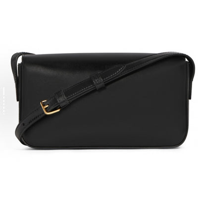 凱旋門亮面牛皮腋下包