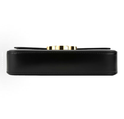 凱旋門亮面牛皮腋下包