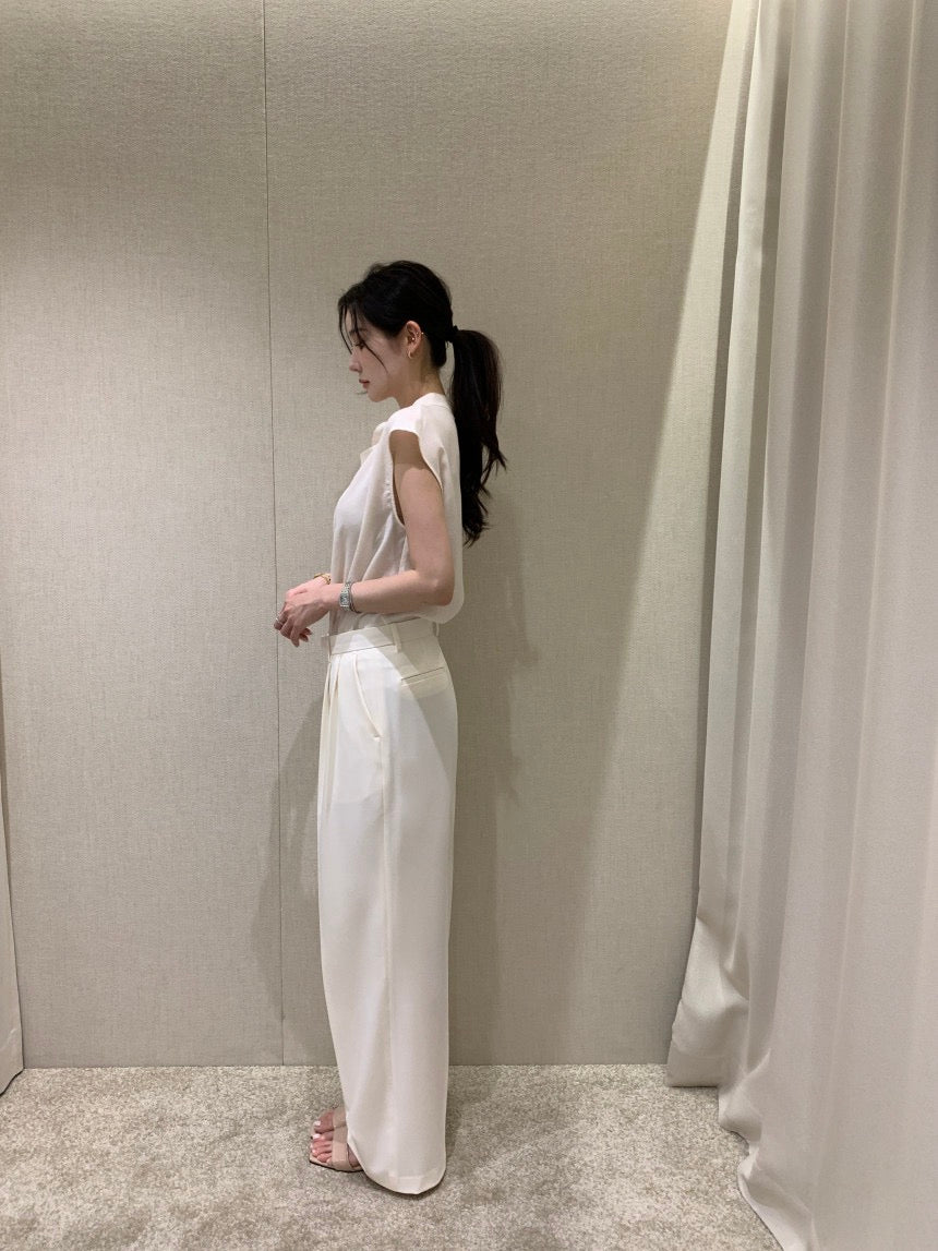 甜美飄帶百搭恤衫