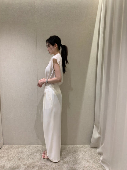 甜美飄帶百搭恤衫