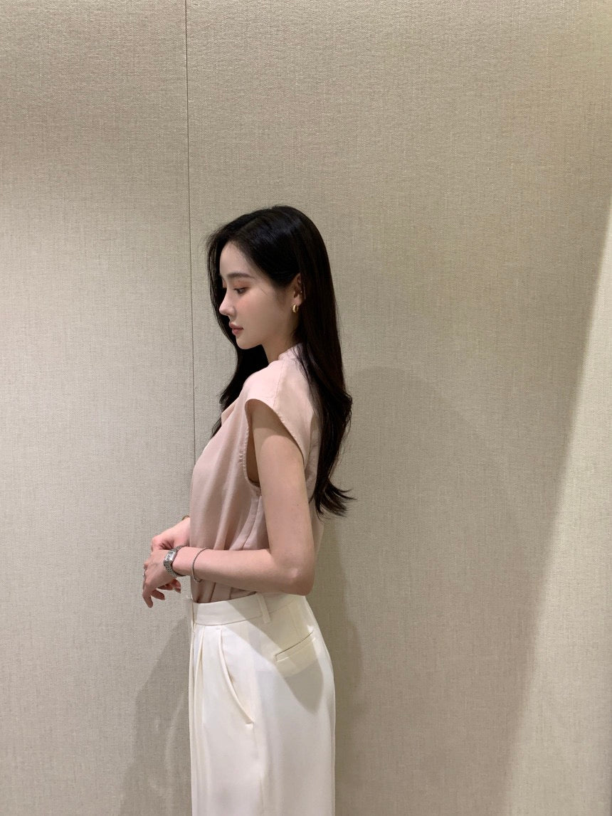 甜美飄帶百搭恤衫