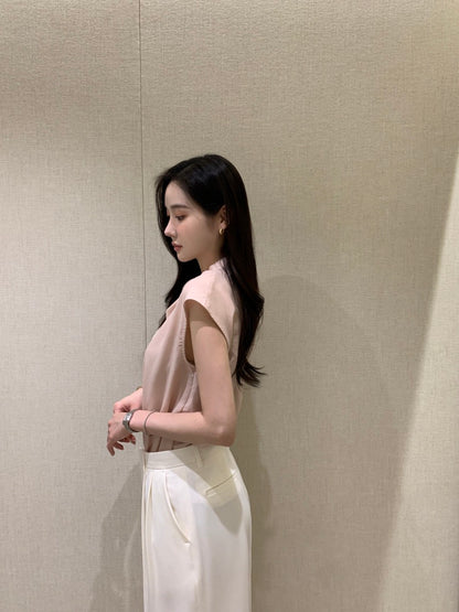 甜美飄帶百搭恤衫