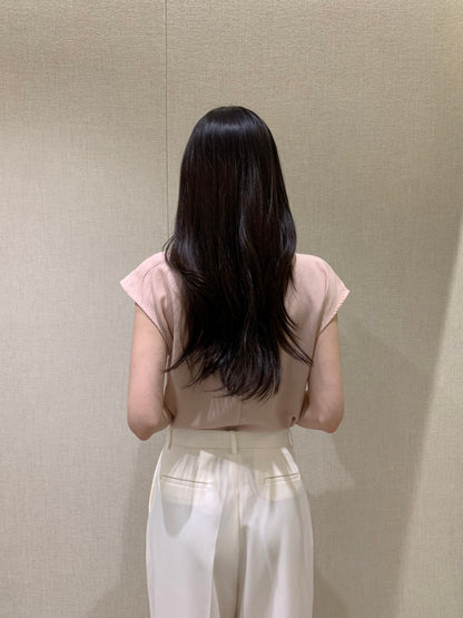 甜美飄帶百搭恤衫