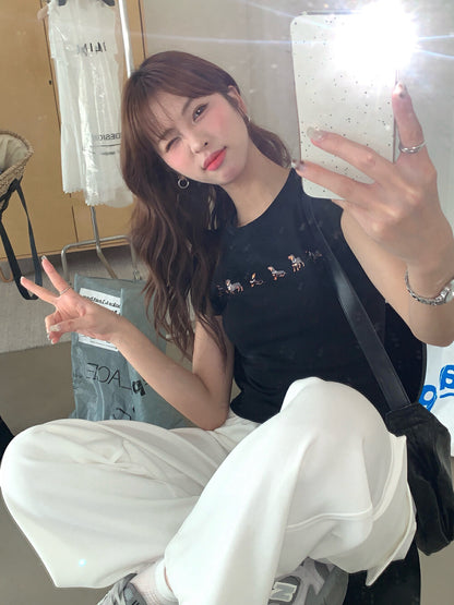 Dachshund Slim-Fit Slimming Short Sleeve