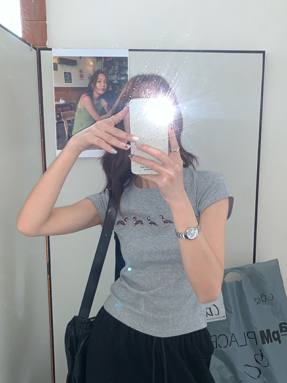 Dachshund Slim-Fit Slimming Short Sleeve