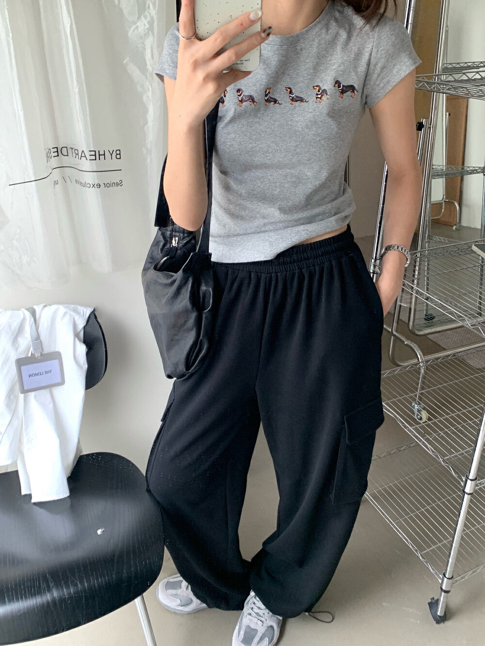 Dachshund Slim-Fit Slimming Short Sleeve