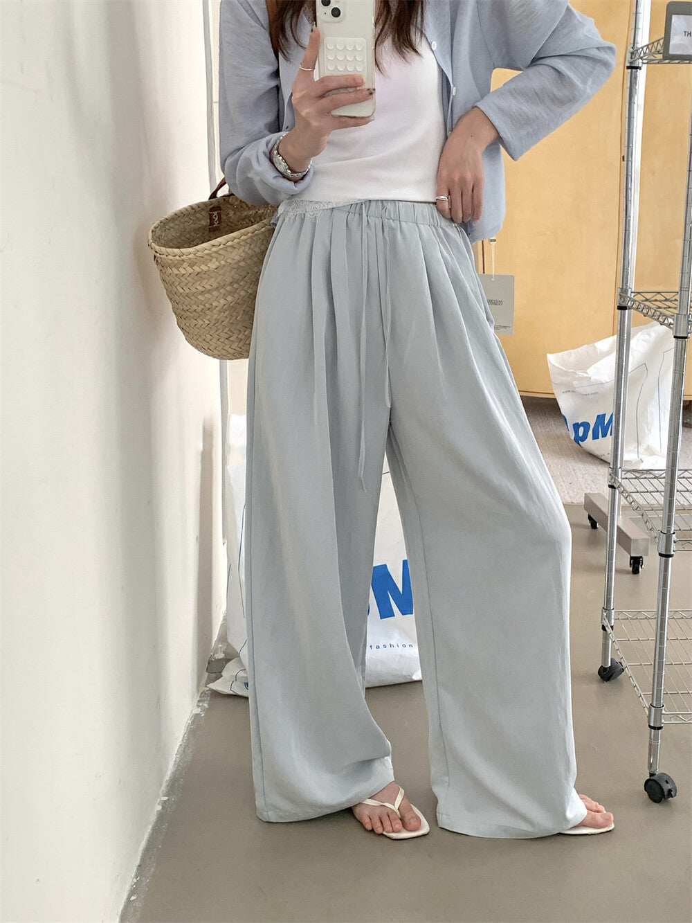 Korean Style Relaxed Casual Pants
