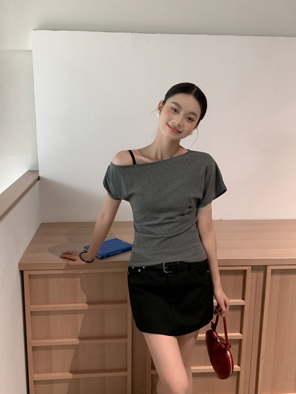 Sensual Off-Shoulder Short Sleeve