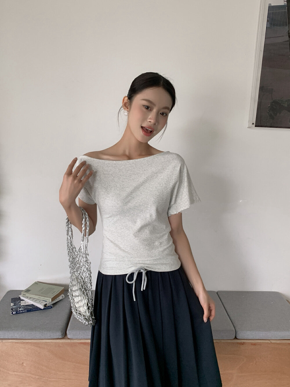 Sensual Off-Shoulder Short Sleeve