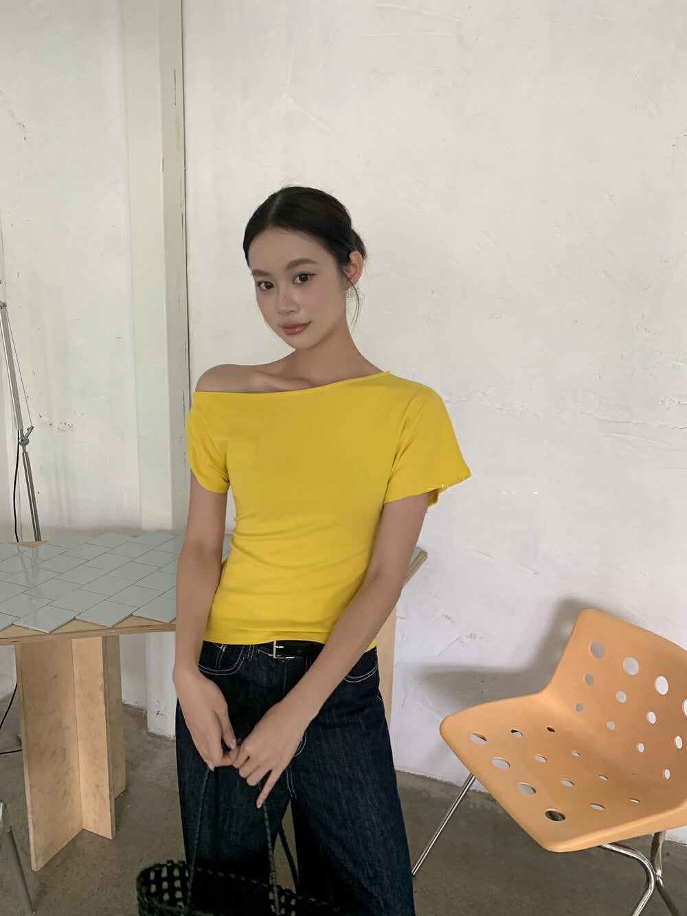 Sensual Off-Shoulder Short Sleeve