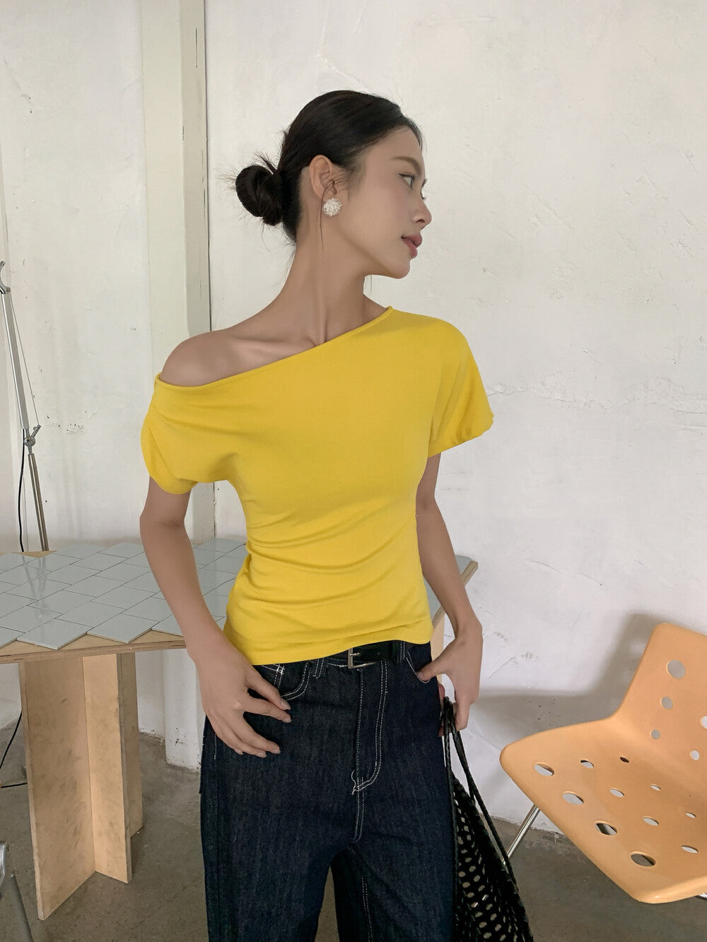 Sensual Off-Shoulder Short Sleeve