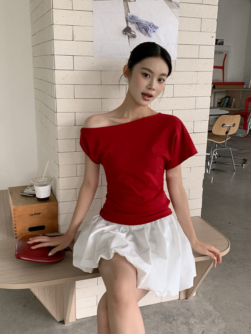 Sensual Off-Shoulder Short Sleeve