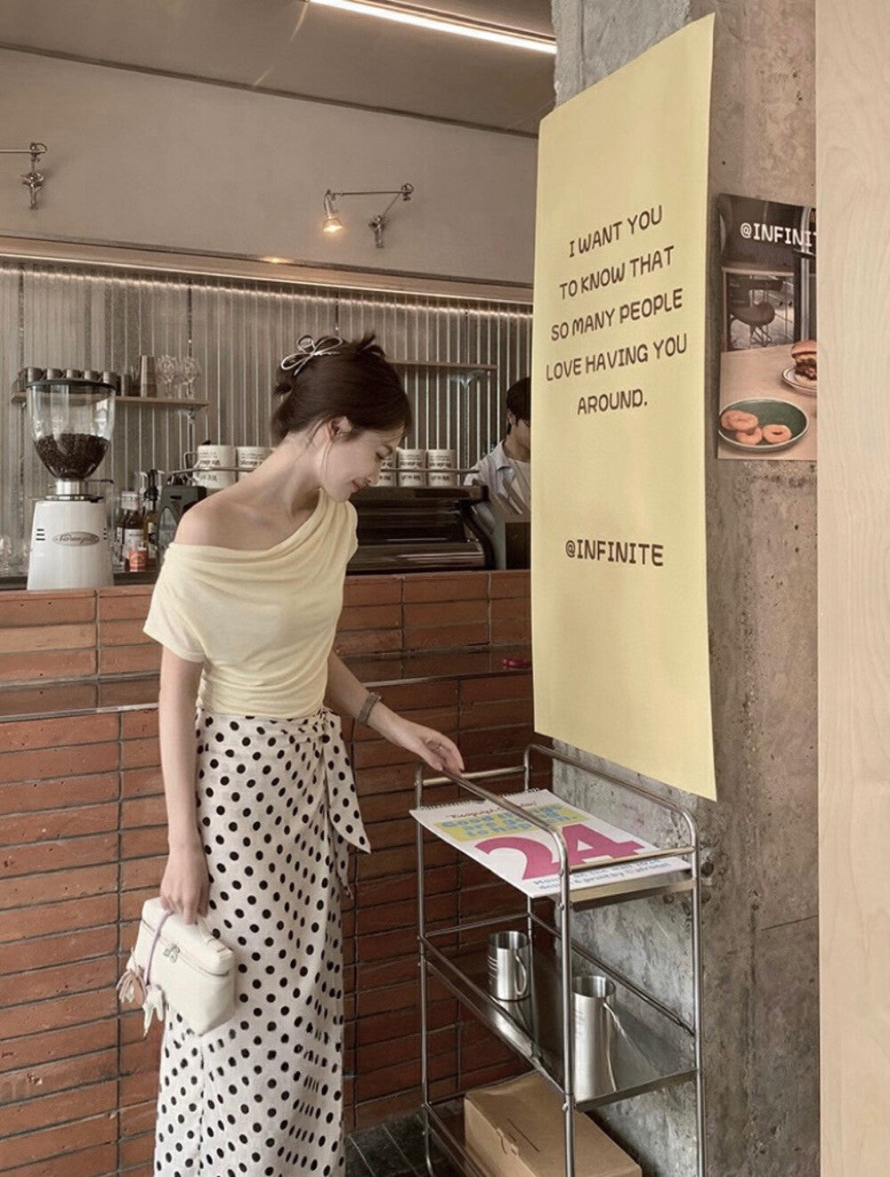 Convertible Boat Neck Short Sleeve Top