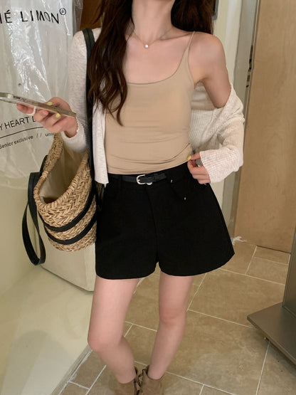 Padded Ice Silk Tank Top