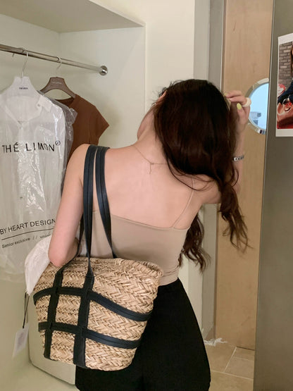 Padded Ice Silk Tank Top