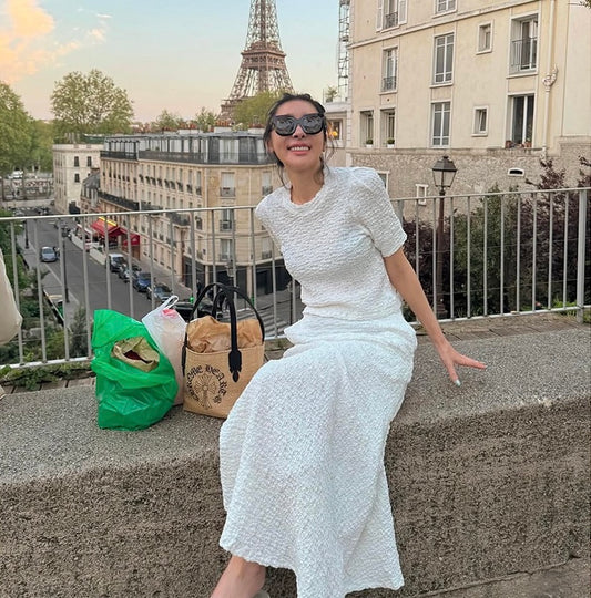 提花肌理感氣質套裝