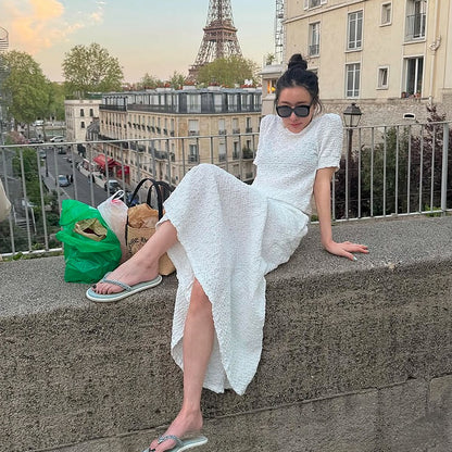 提花肌理感氣質套裝