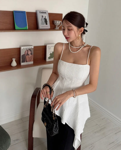 French Design Asymmetrical Strap