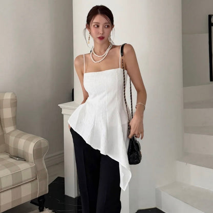 French Design Asymmetrical Strap