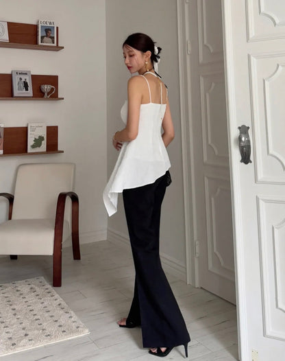 French Design Asymmetrical Strap